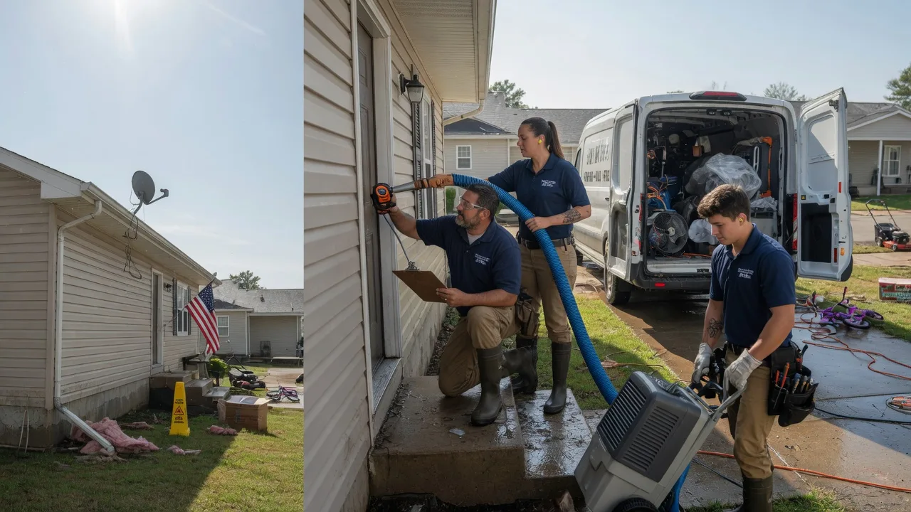 Ceiling Water Damage Restoration in Bellvue, CO near me
